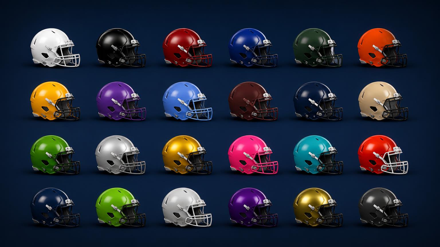 Cascos de los equipos de la NFL